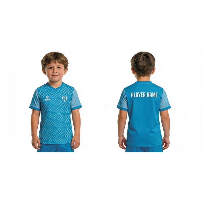 T-shirt Équipement Enfant 100 % Personnalisé COURT, ÉLASTHANNE