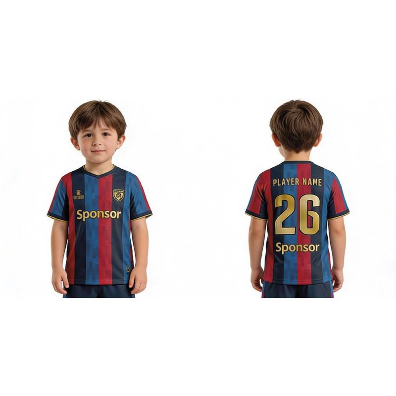 T-shirt Équipement Enfant 100 % Personnalisé FUNCHAL, LISSE