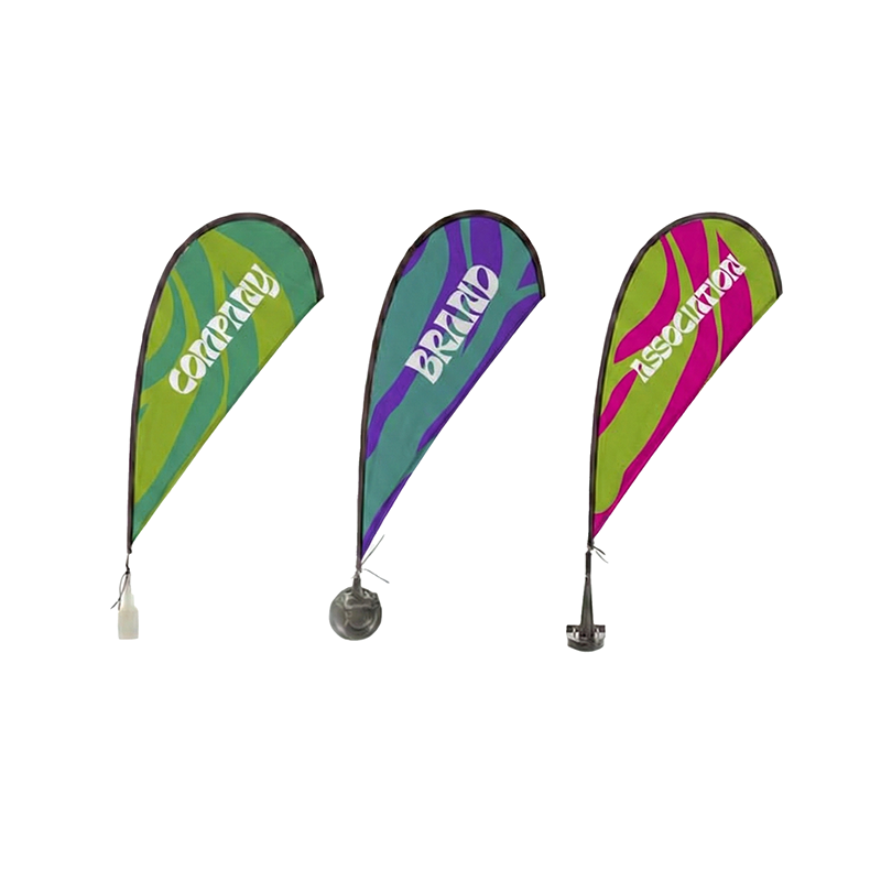 Drapeau Drop 100 % Personnalisé, SMALL