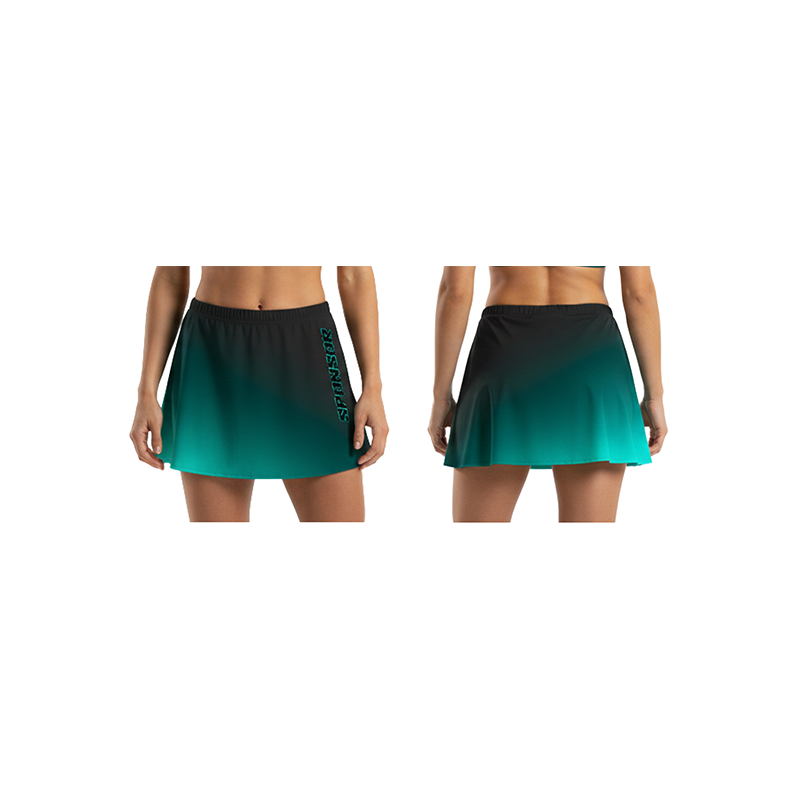 Jupe Short 100 % Personnalisée MATCHPOINT, ÉLASTHANNE