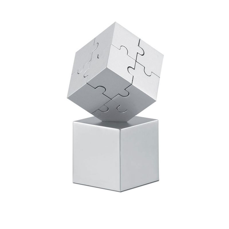 Puzzle 3D métallique et magnétique