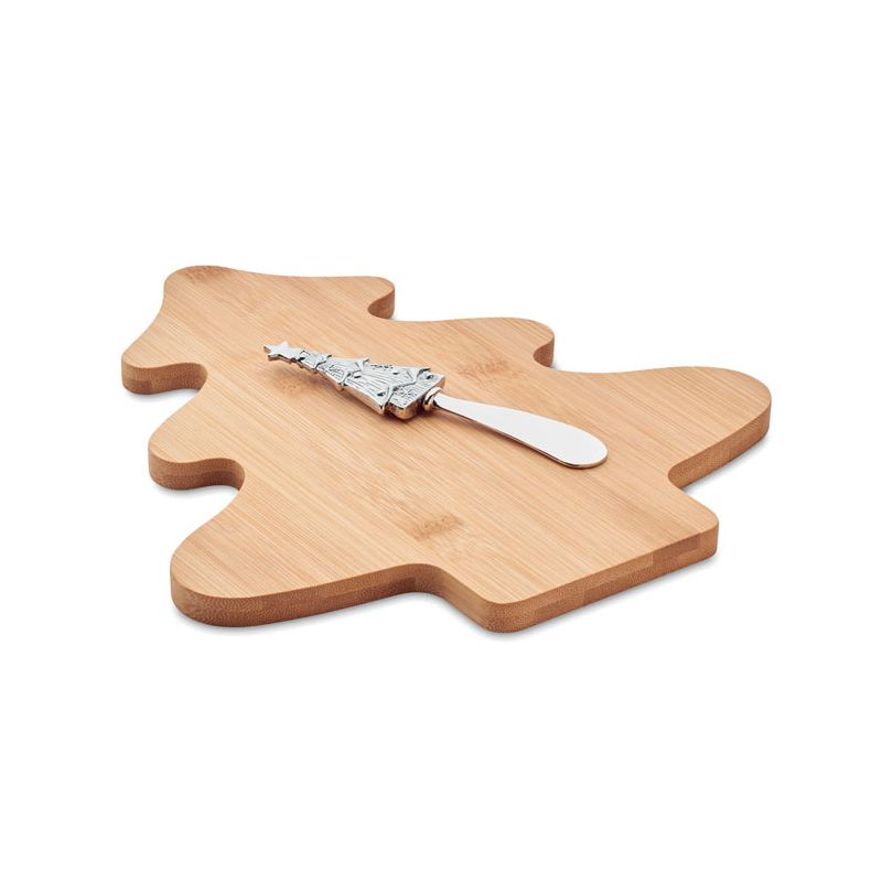 Set de plateau à fromage en bambou