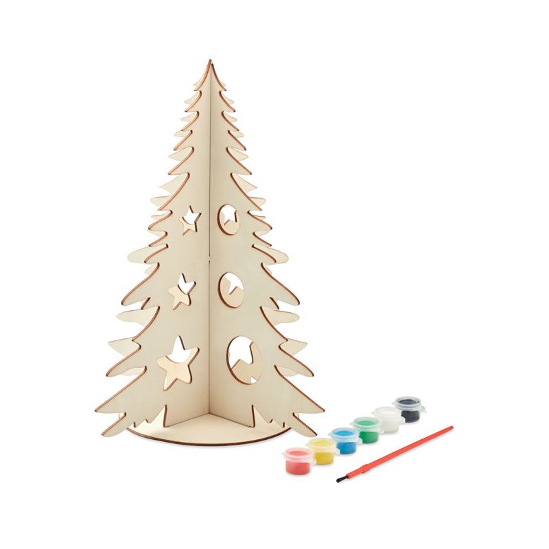 Sapin de Noël en bois
