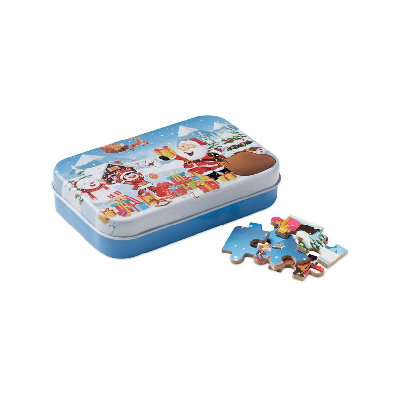 Puzzle de Noël en bois