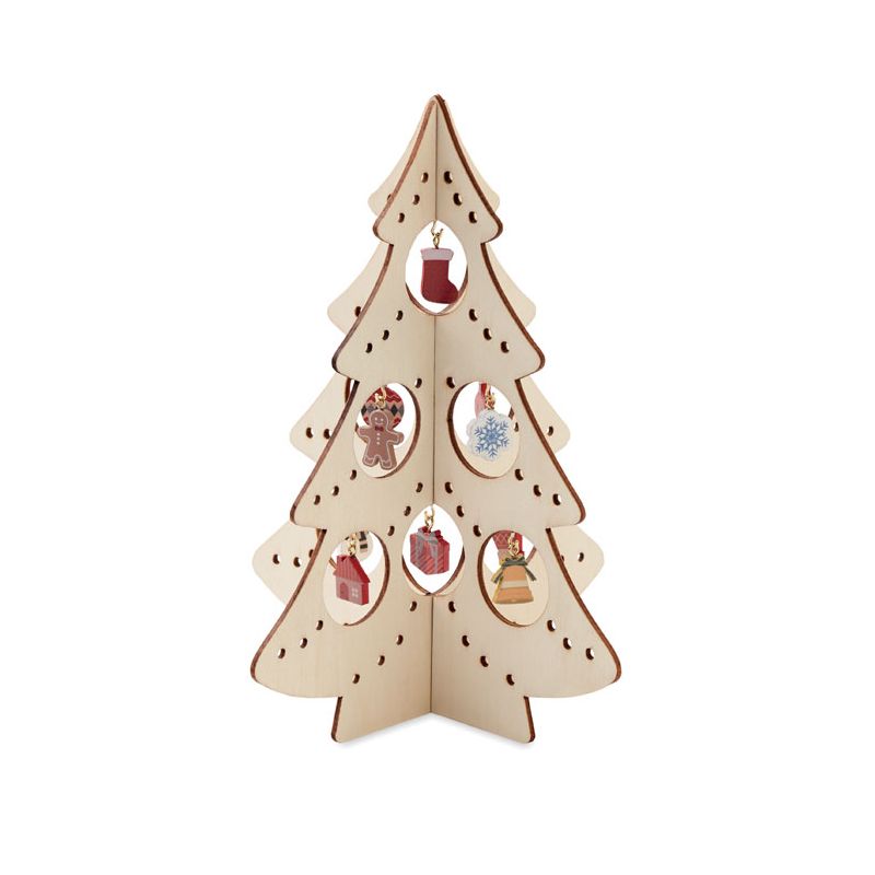 Décoration de Noël en bois