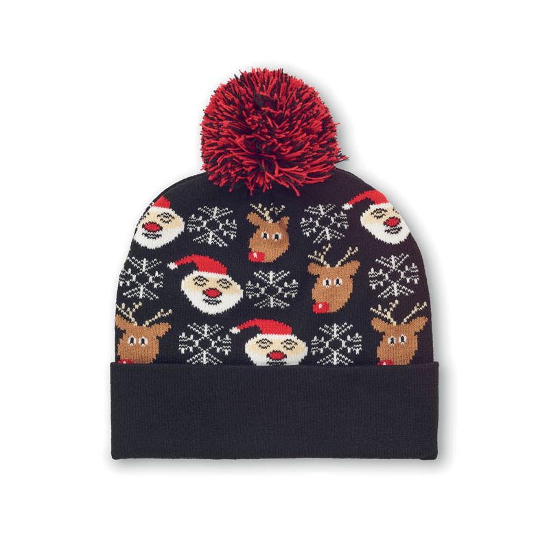 Bonnet de Noël en maille
