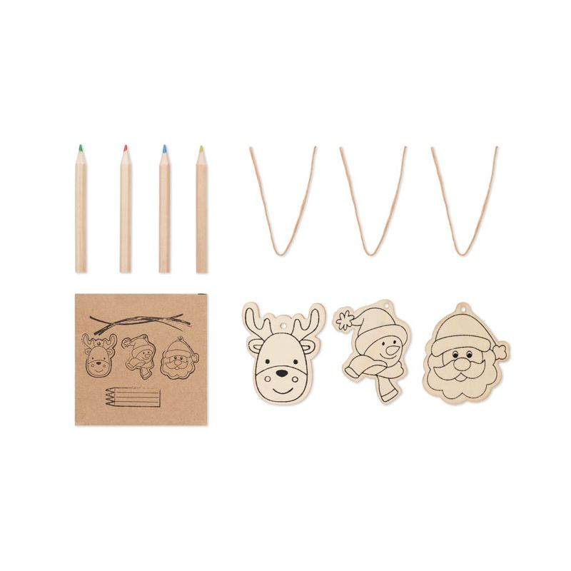 Set de dessin figures de Noël