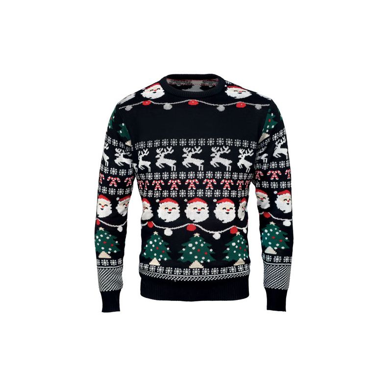 Pull de Noël à lumières LED S/M