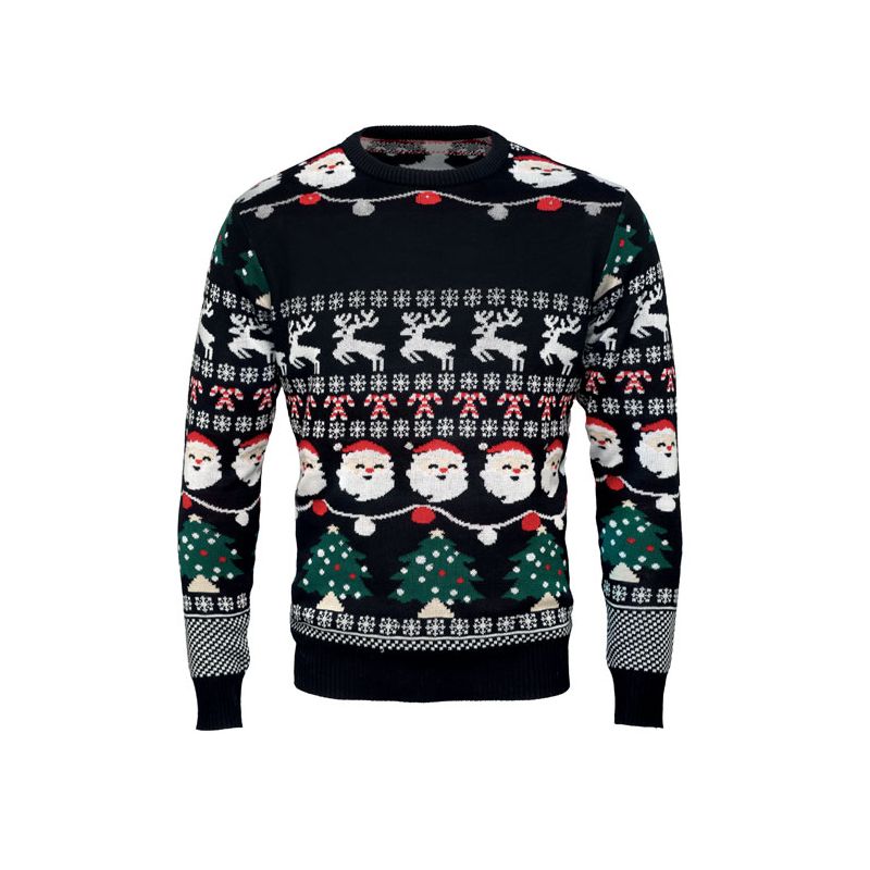 Pull de Noël lumineux à LED L/XL