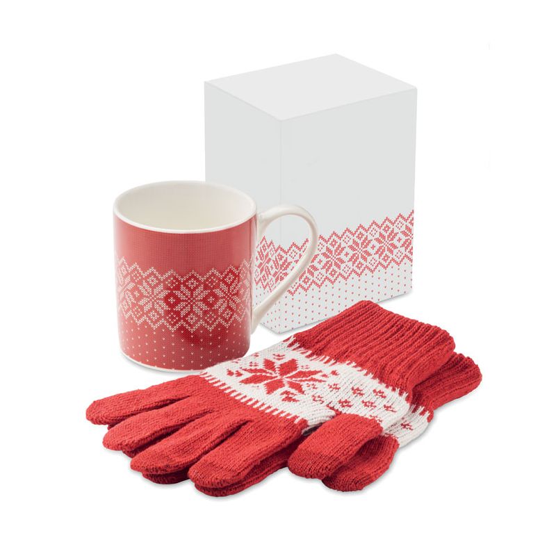 Ensemble gants tasse