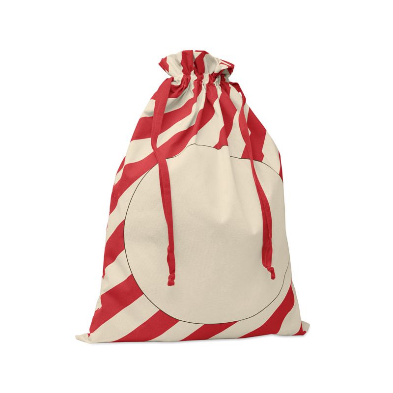 Grand sac en coton Père Noël