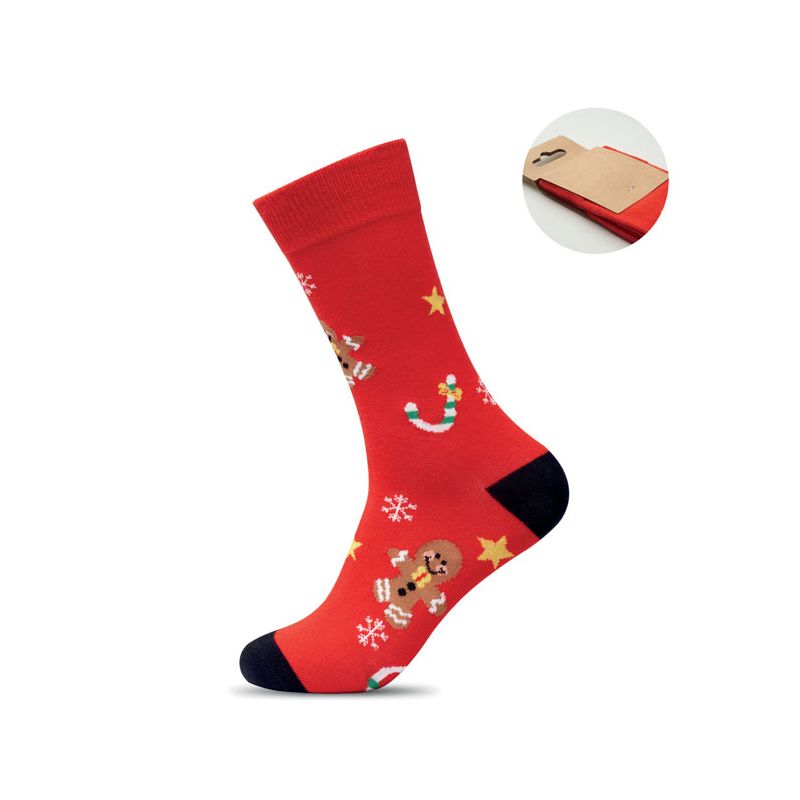 Paire de chaussettes de Noël M