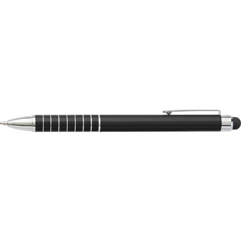 Stylo-bille laqué en aluminium Oliver