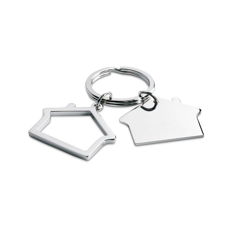 Porte-clés en forme de maison