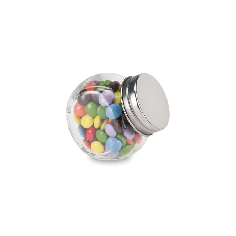 Chocolats en pot en verre