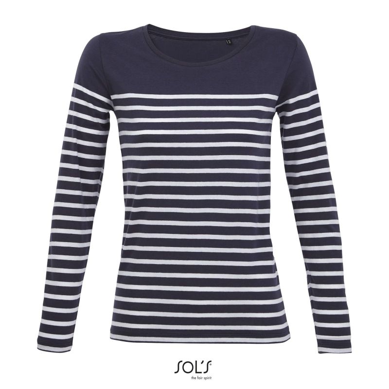 T-shirt SOL'S MATELOT manches longues femme