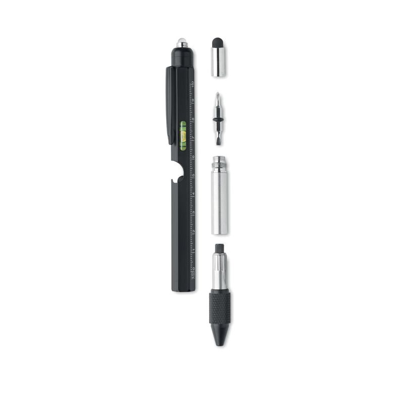 Stylo niveau à bulle avec règle