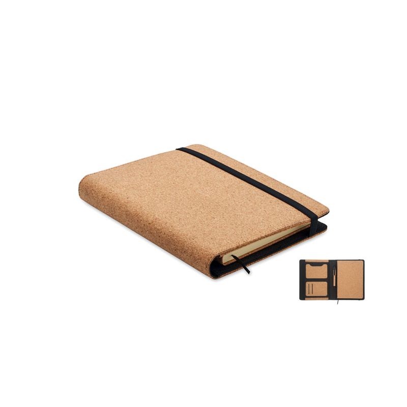 Porte-documents en liège A5