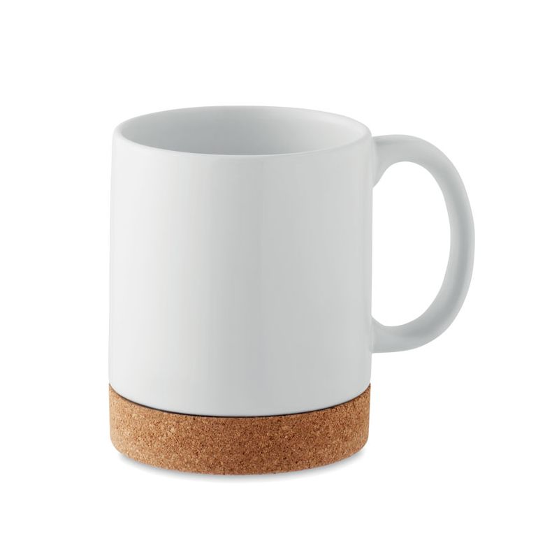 Tasse en céramique avec liège