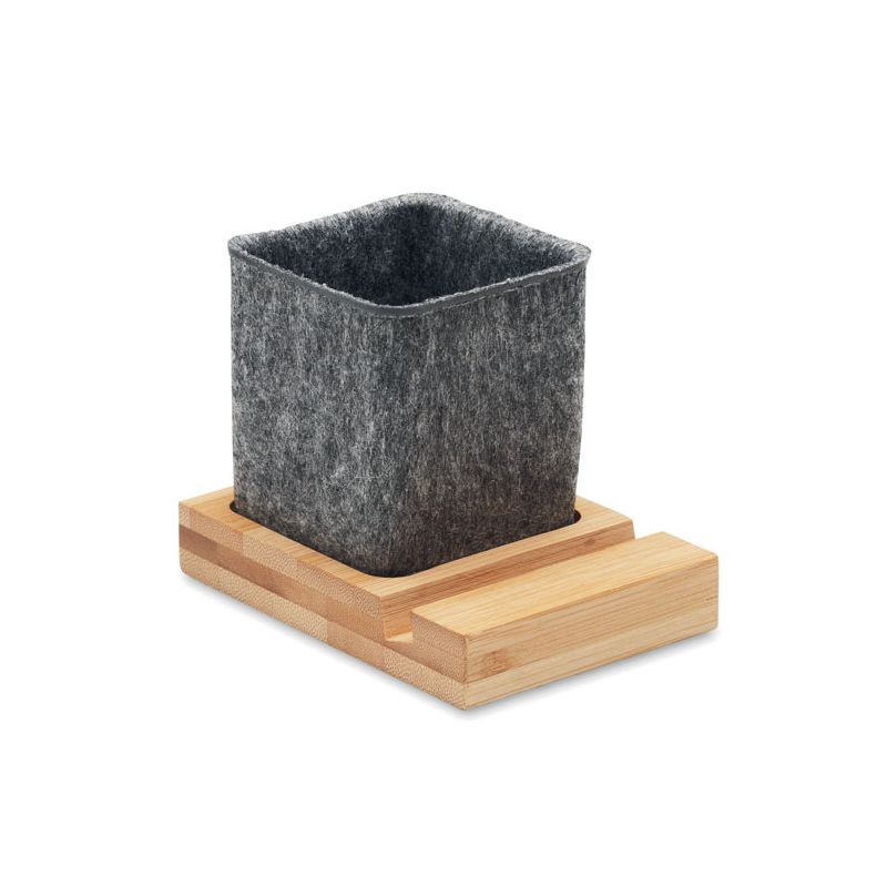 Porte-stylos en feutre RPET
