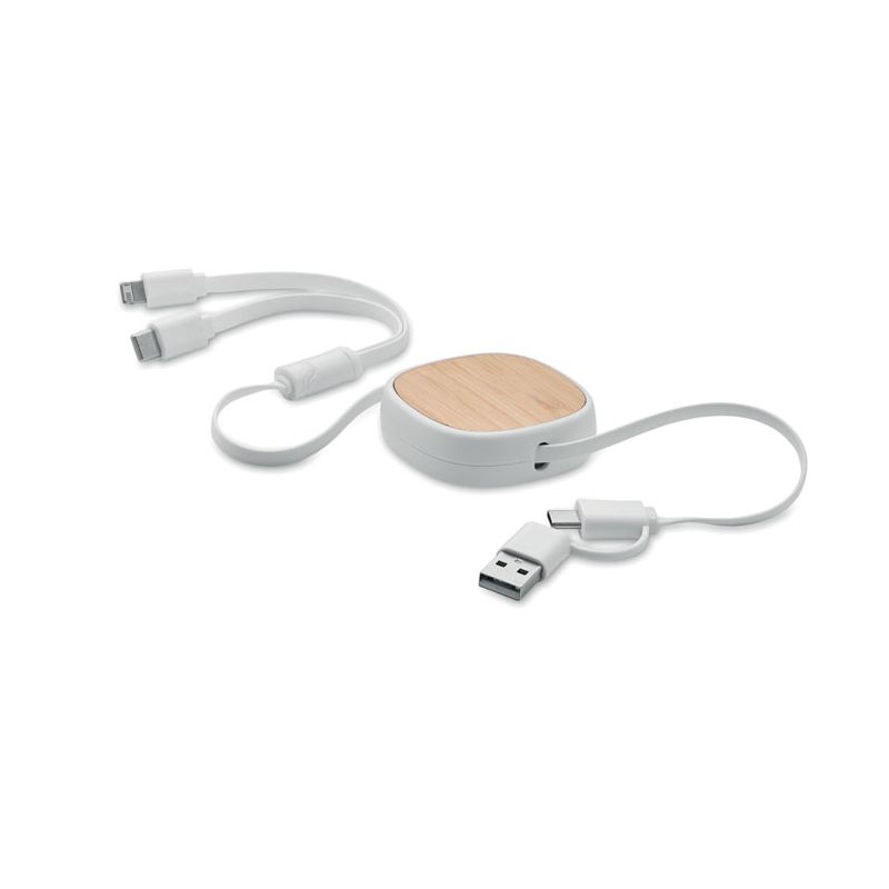 Câble USB de charge rétractable