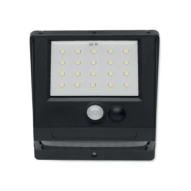 Lumière solaire LED à détection de mouvement