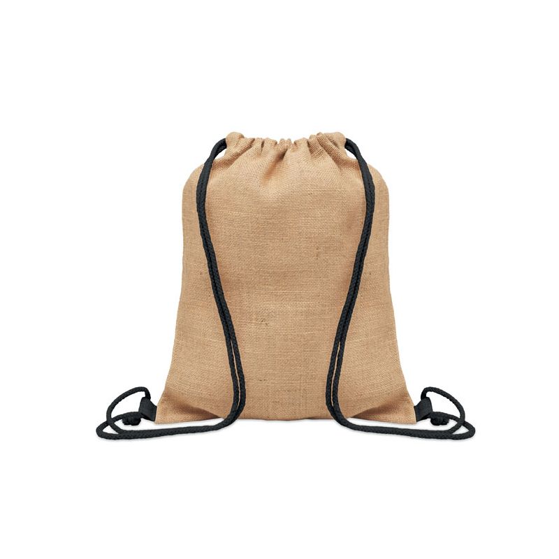 Sac en jute avec cordon