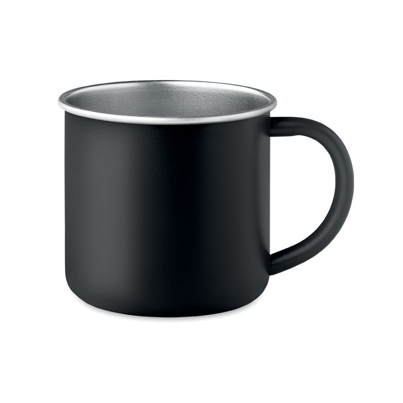 Tasse en acier inoxydable recyclé