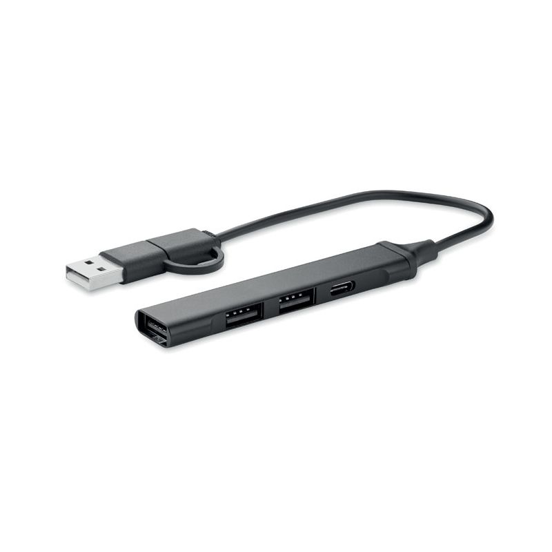 Concentrateur 4 ports USB 19 cm