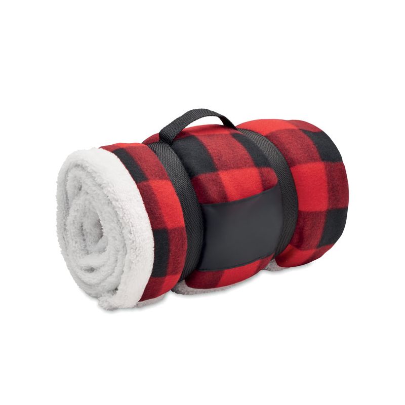 Couverture en laine sherpa RPET