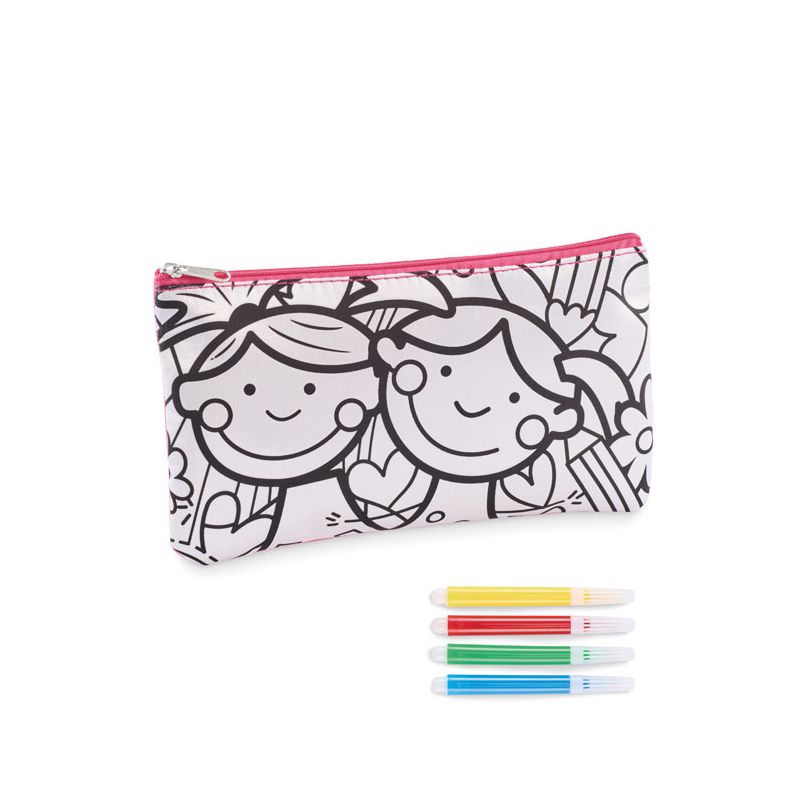 Trousse avec des feutres