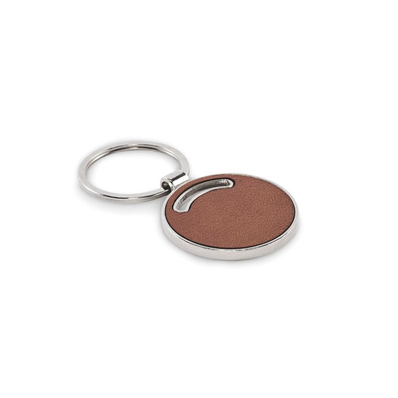 Porte-clés de forme ronde