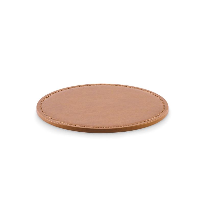 Sous-verre rond en PU