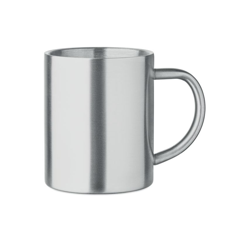 Tasse à double paroi en acier