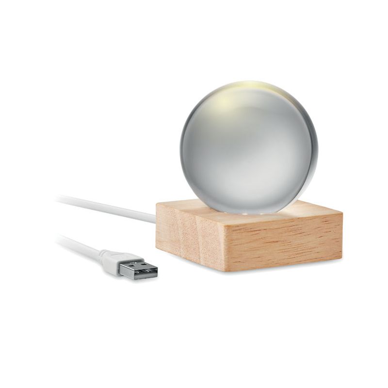 Boule en verre LED