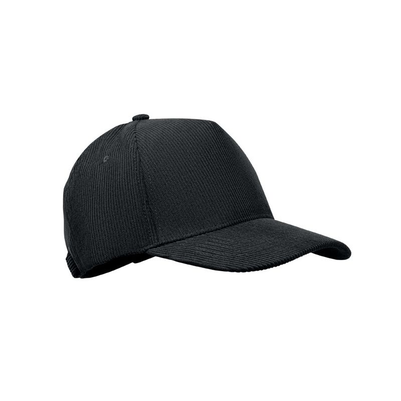 Casquette en velours côtelé à 5 panneaux