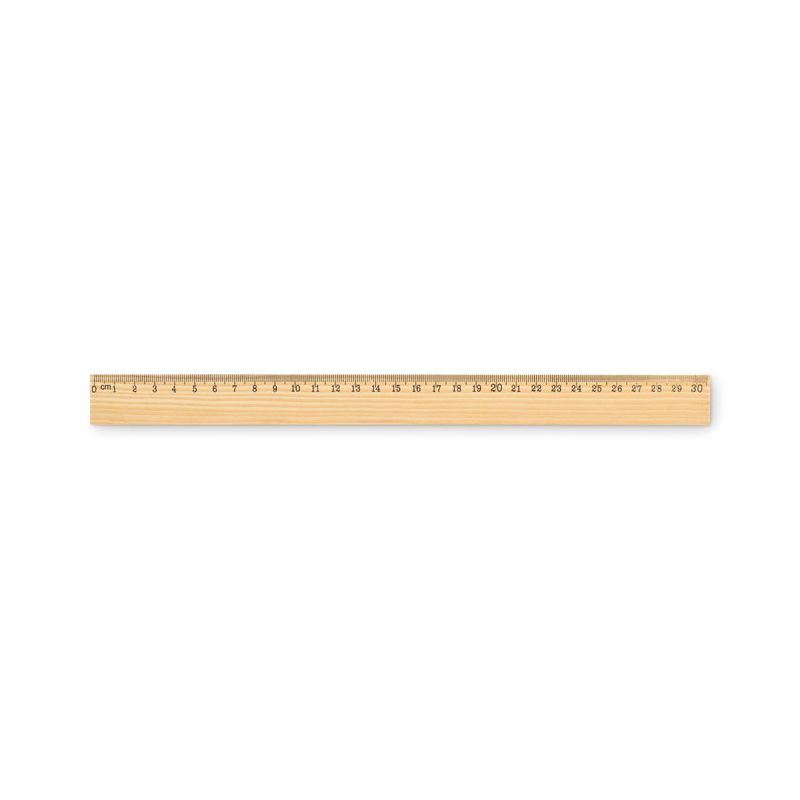 Règle en bois 30 cm