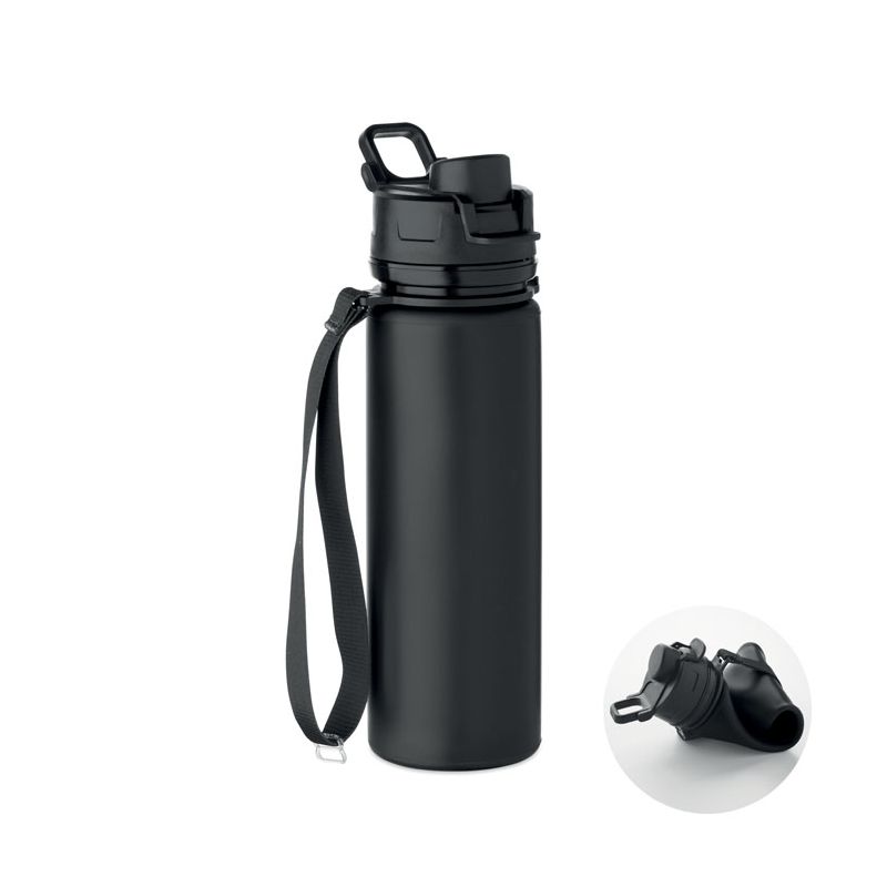 Bouteille pliable en silicone