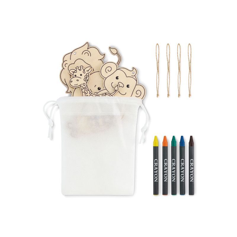 Ensemble de peinture sur bois