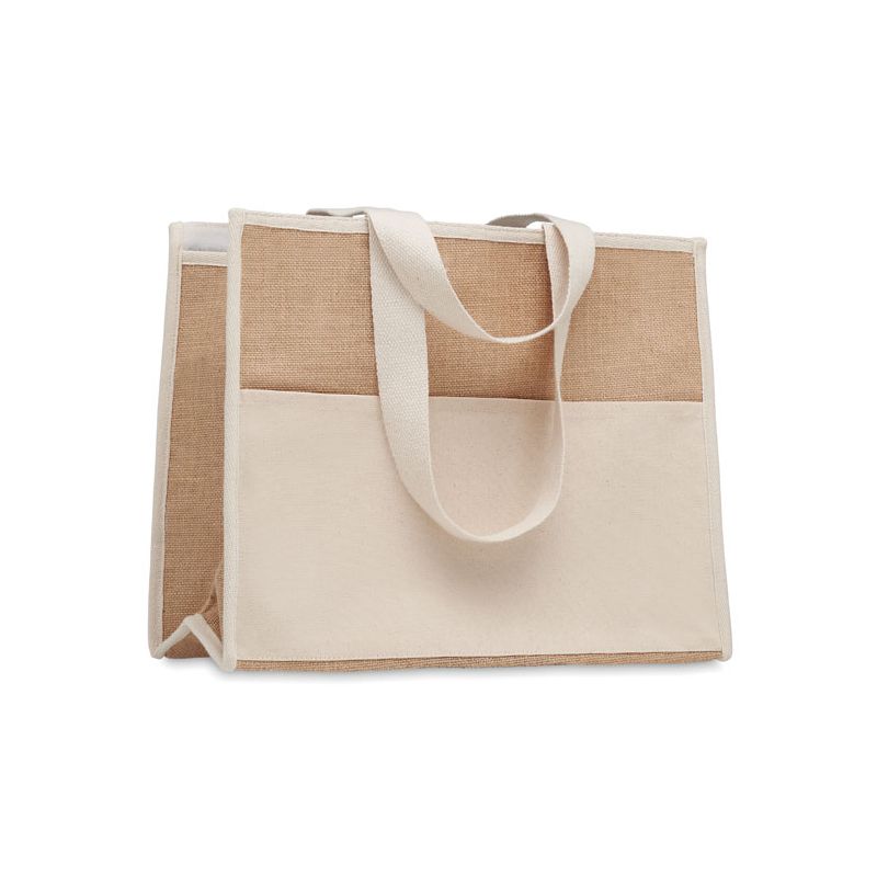 Sac réfrigérant en toile et jute
