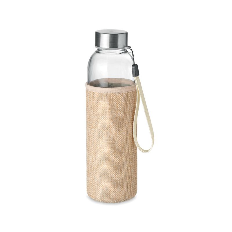 Bouteille en verre dans une housse 500 ml