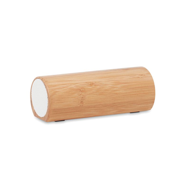 Haut-parleur sans fil 2x5W bambou
