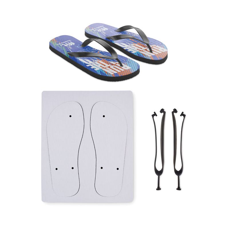 Tongs de plage à sublimation