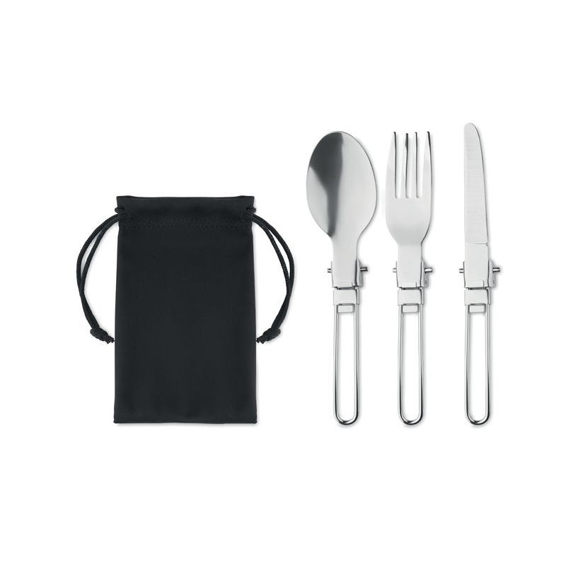Set de 3 couverts pour le camping