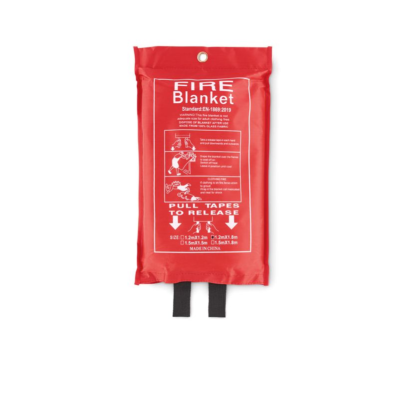 Couverture anti-feu en sac PVC