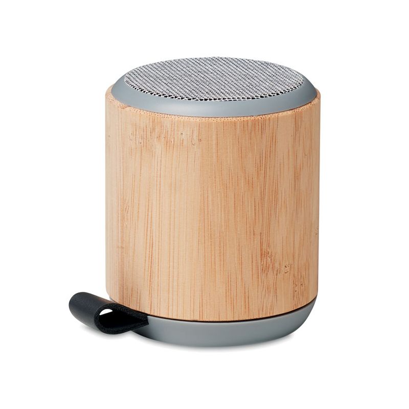 Enceinte sans fil en bambou 5.3