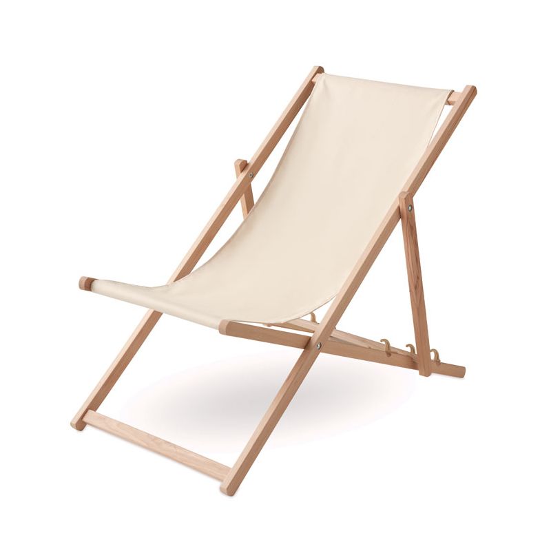 Chaise de plage en bois