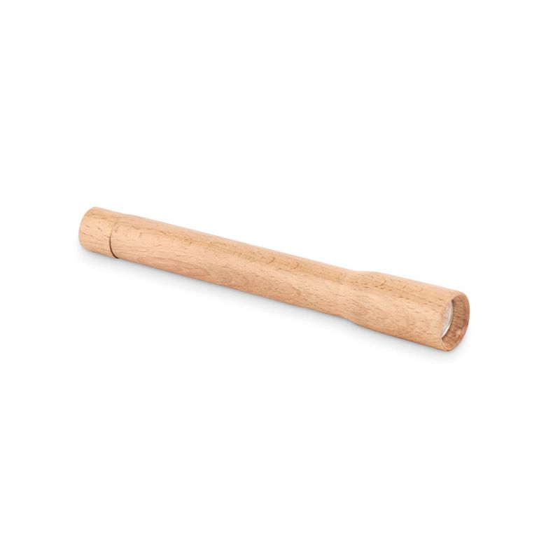 Lanterne en bois à lumière COB