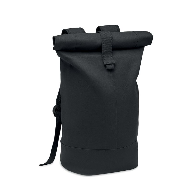 Sac à dos rolltop en toile lavée