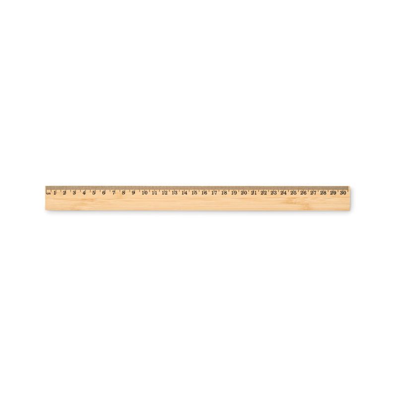 Règle en bambou 30 cm